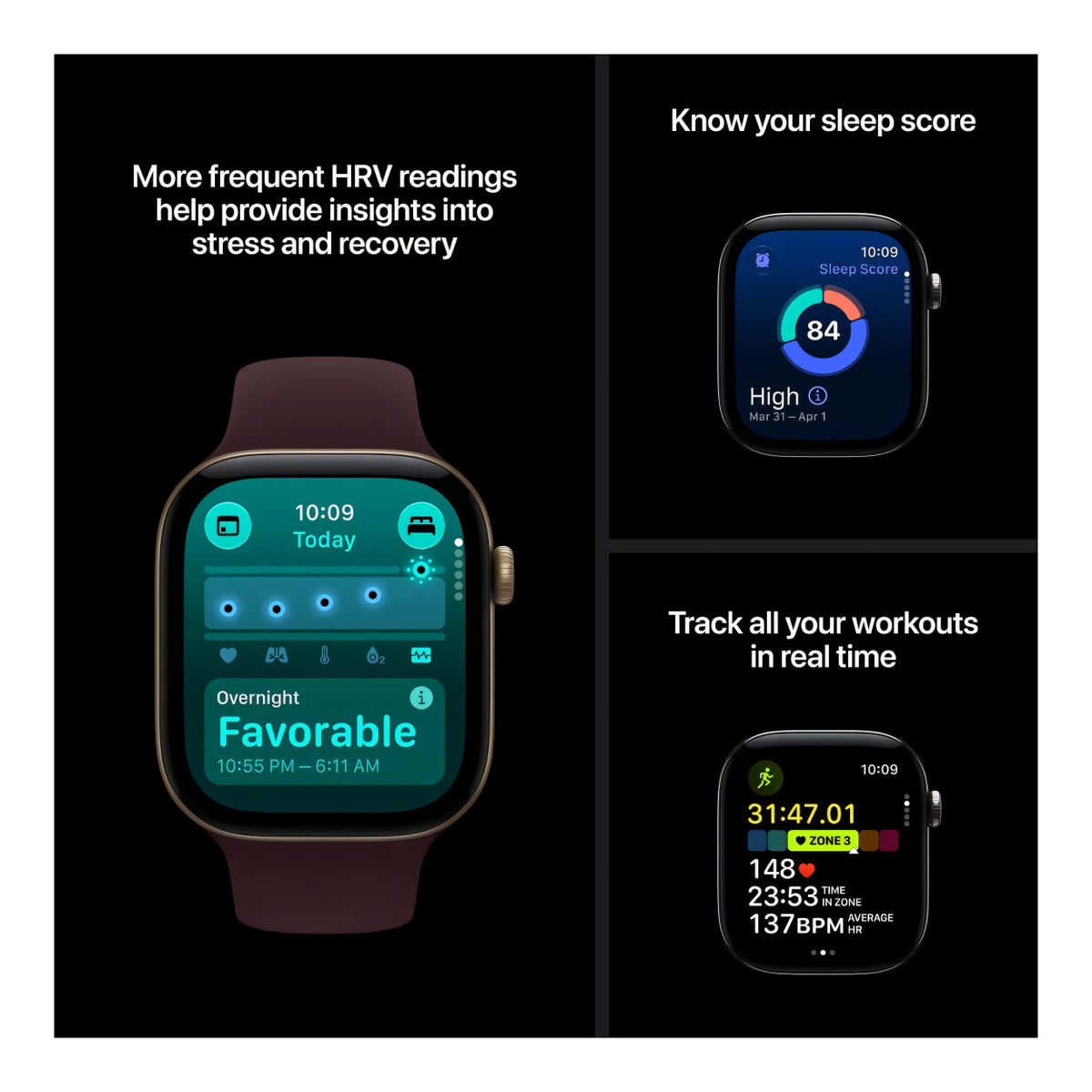 Apple Watch Series 12 GPS Cellular 46mm Night Blue Ceramic Case with Navy Blue Sport Band M/L MJH44AF/A