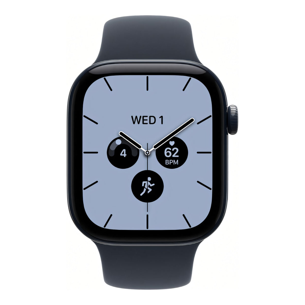 Apple Watch Series 12 GPS Cellular 46mm Night Blue Ceramic Case with Navy Blue Sport Band M/L MJH44AF/A