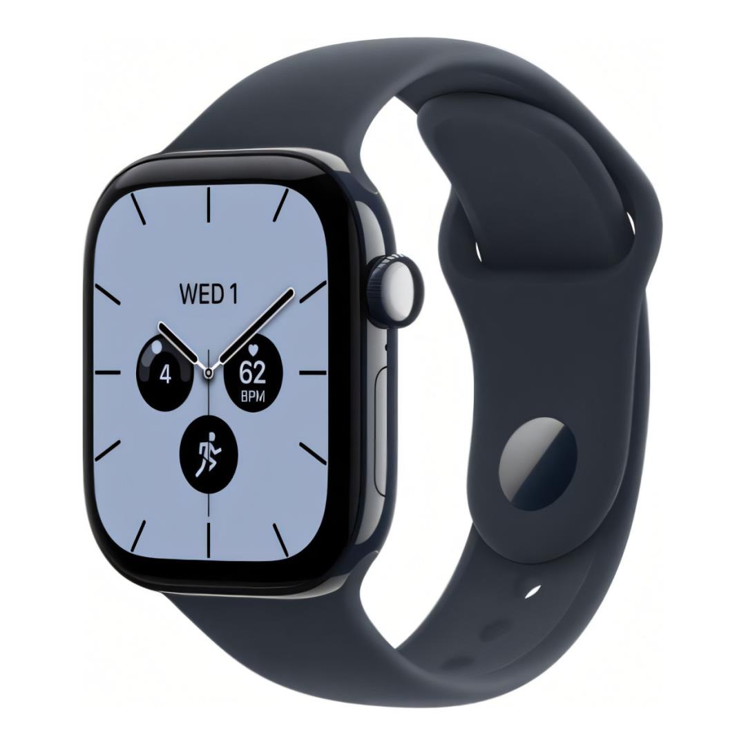 Apple Watch Series 12 GPS Cellular 46mm Night Blue Ceramic Case with Navy Blue Sport Band M/L MJH44AF/A