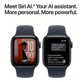 Apple Watch SE 3 GPS 40mm Starlight Aluminium Case with Sand Sport Band - M/L MJKW4AF/A