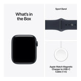 Apple Watch SE 3 GPS + Cellular 40mm Midnight Aluminium Case with Navy Blue Sport Band M/L