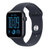 Apple Watch SE 3 GPS + Cellular 40mm Midnight Aluminium Case with Navy Blue Sport Band M/L