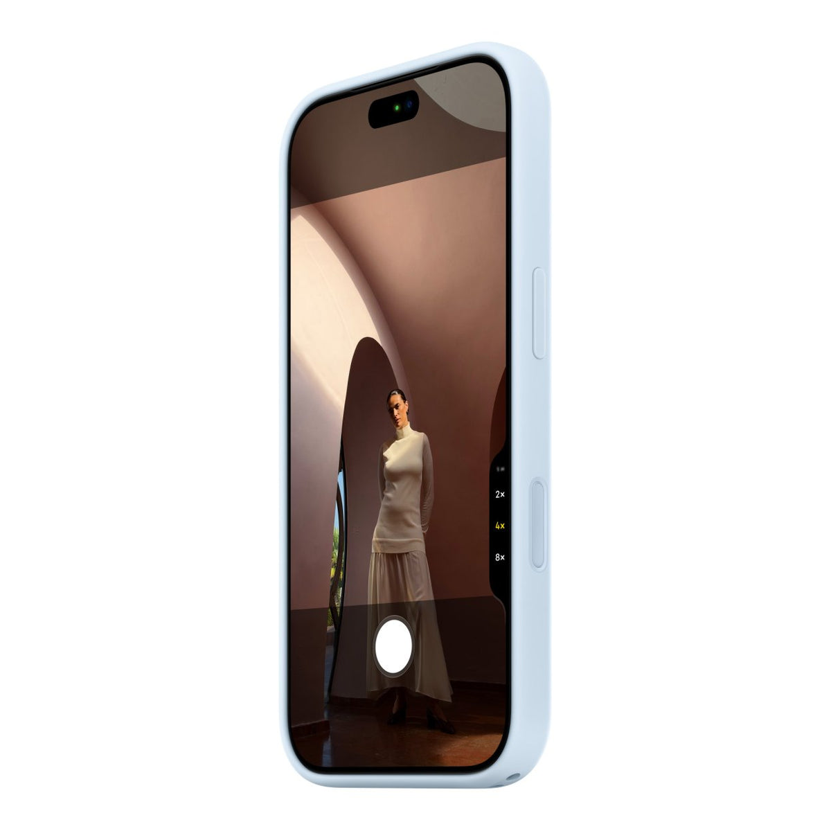 Apple A3701 iPhone 18 Pro Silicone Case with MagSafe Crisp Blue MK8W4ZM/A