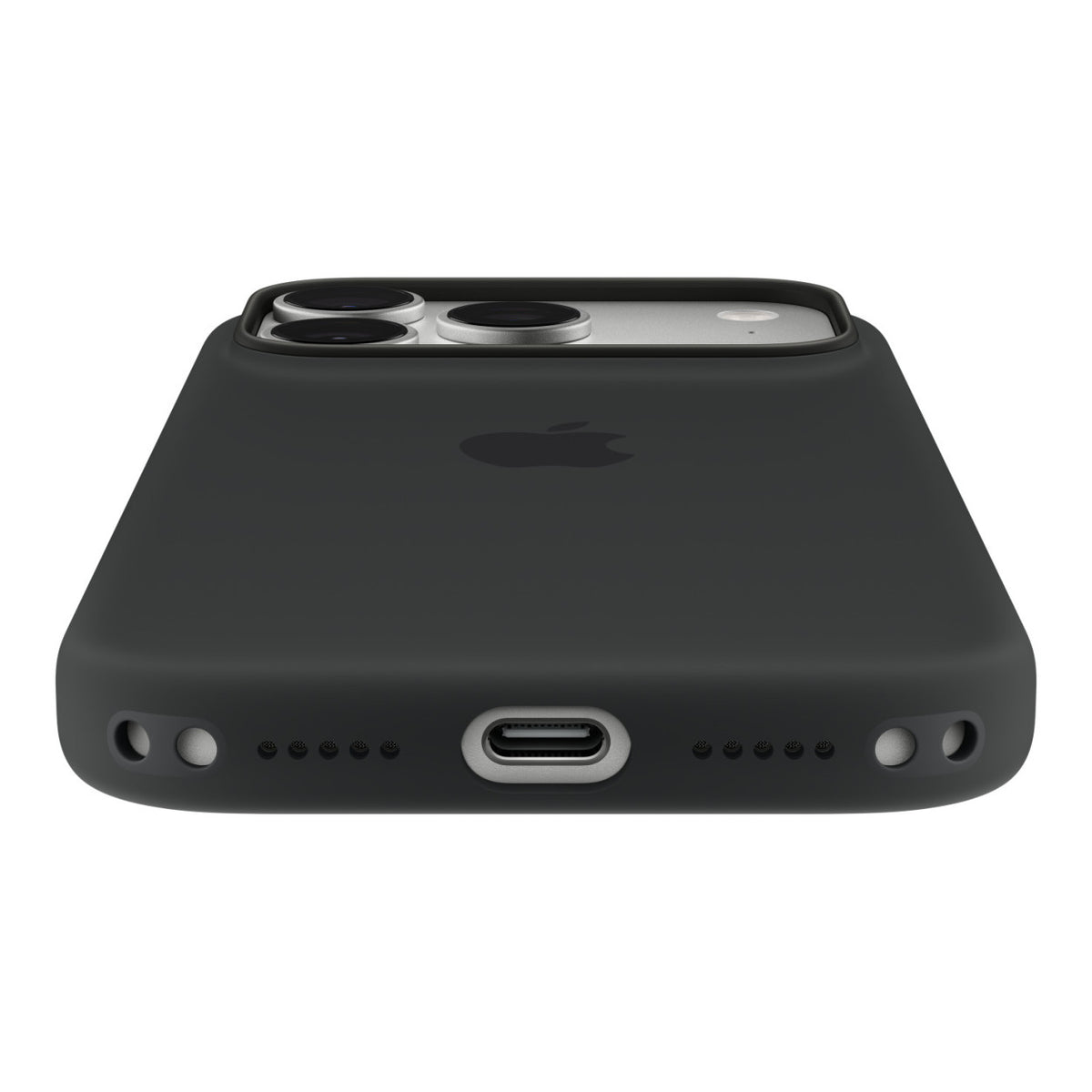 Apple iPhone 18 Pro Silicone Protective Phone Case with MagSafe - Black MK8Y4ZM/A