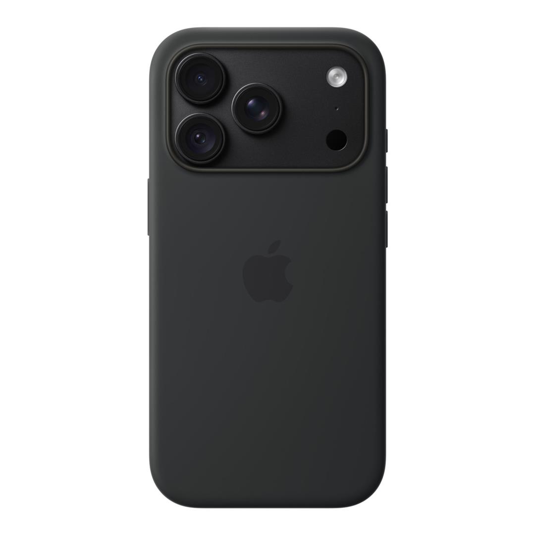 Apple iPhone 18 Pro Silicone Protective Phone Case with MagSafe - Black MK8Y4ZM/A