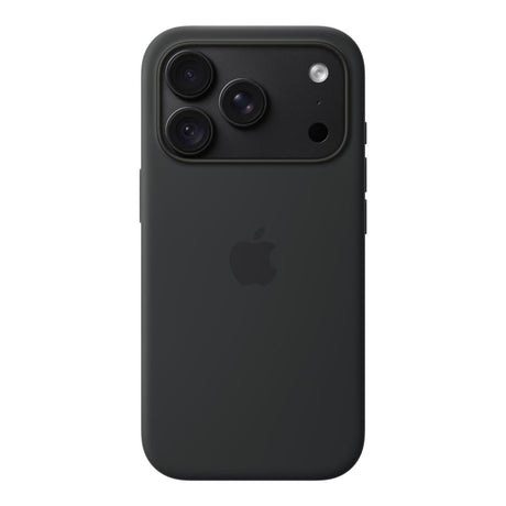 Apple iPhone 18 Pro Silicone Protective Phone Case with MagSafe - Black MK8Y4ZM/A