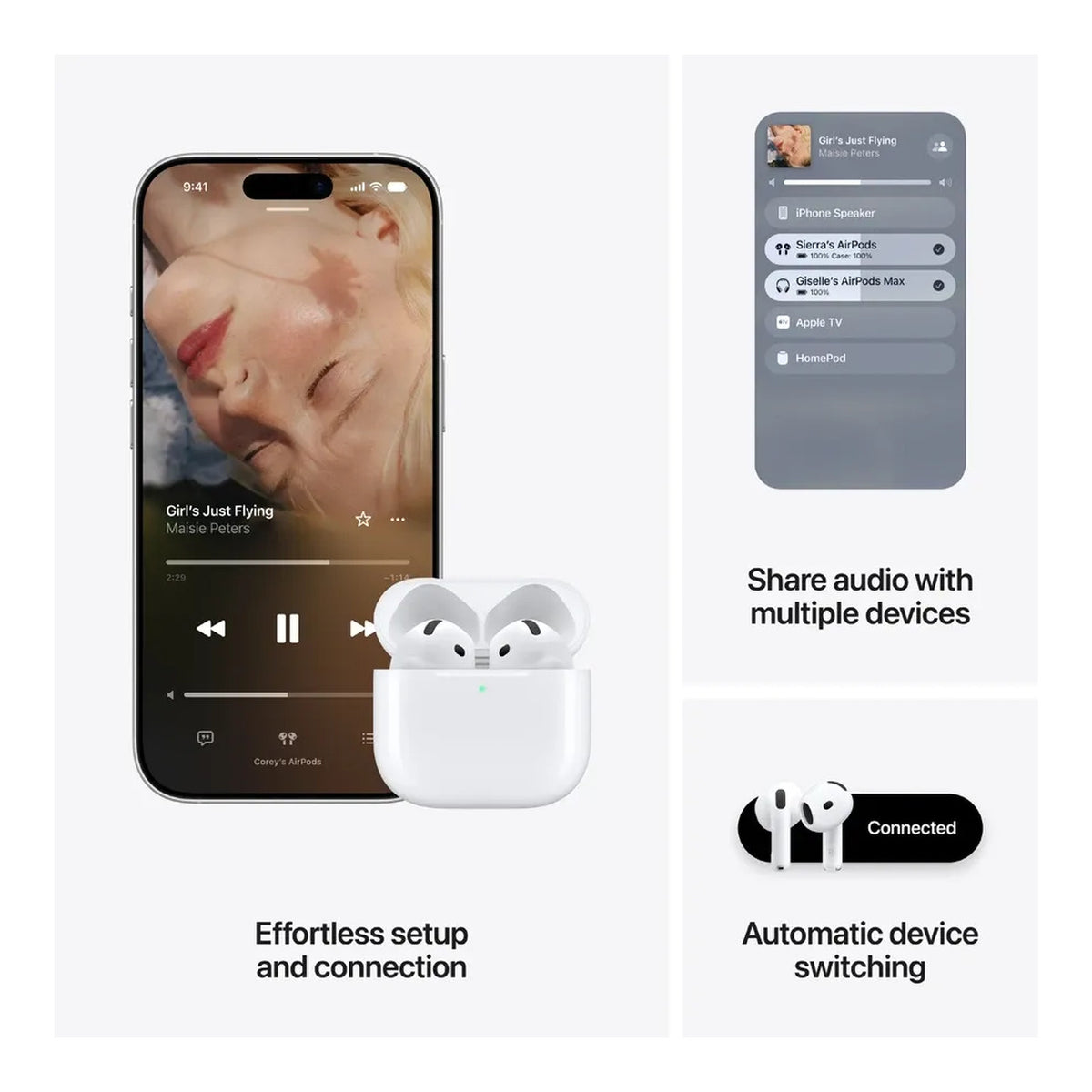 Apple AirPods 5 Wireless Earbuds White MKFW4ZE/A