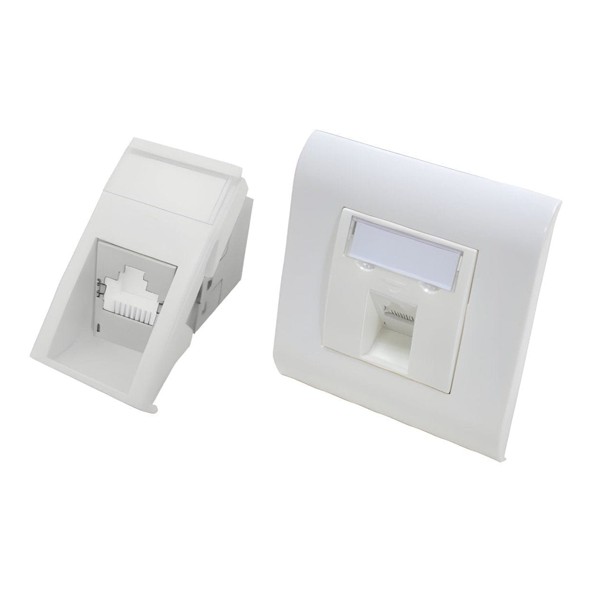 Molex 22.5x45mm Legrand Compatible Module Shielded C6A - White MLG-00030-02