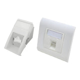 Molex 22.5x45mm Legrand Compatible Module Shielded C6A - White MLG-00030-02
