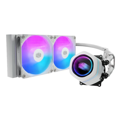 Cooler Master MasterLiquid Core NEX 240 AIO CPU Cooler White MLX-D24M-A18PA-RW
