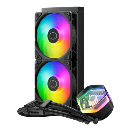 Cooler Master MasterLiquid 240 Atmos 240mm ARGB Liquid CPU Cooler - Black MLX-D24M-A25PZ-R1