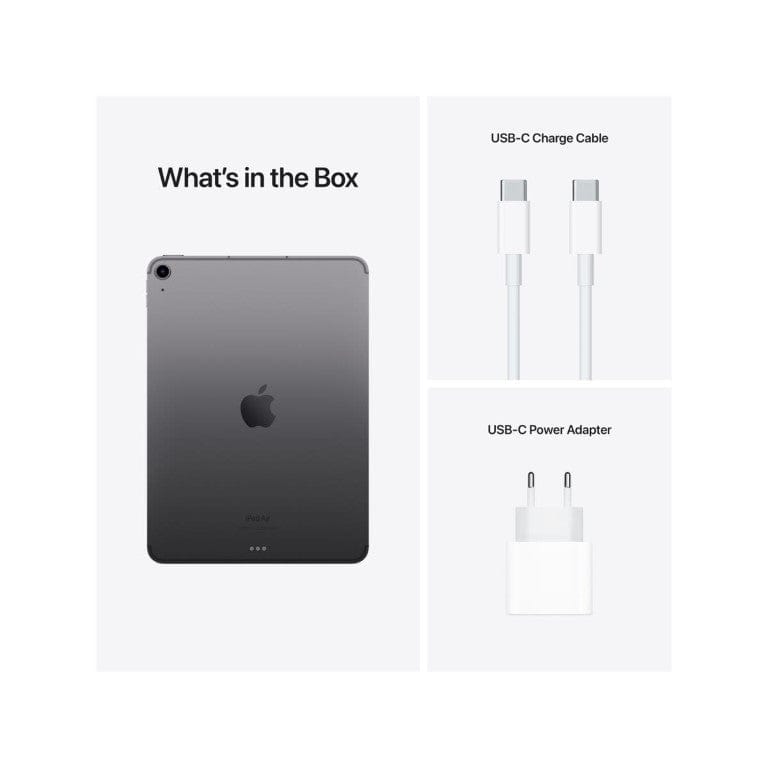 Apple iPad Air 10.9-inch Tablet - Apple M1 64GB ROM 5G iPadOS 15 Space Grey MM6R3HC/A