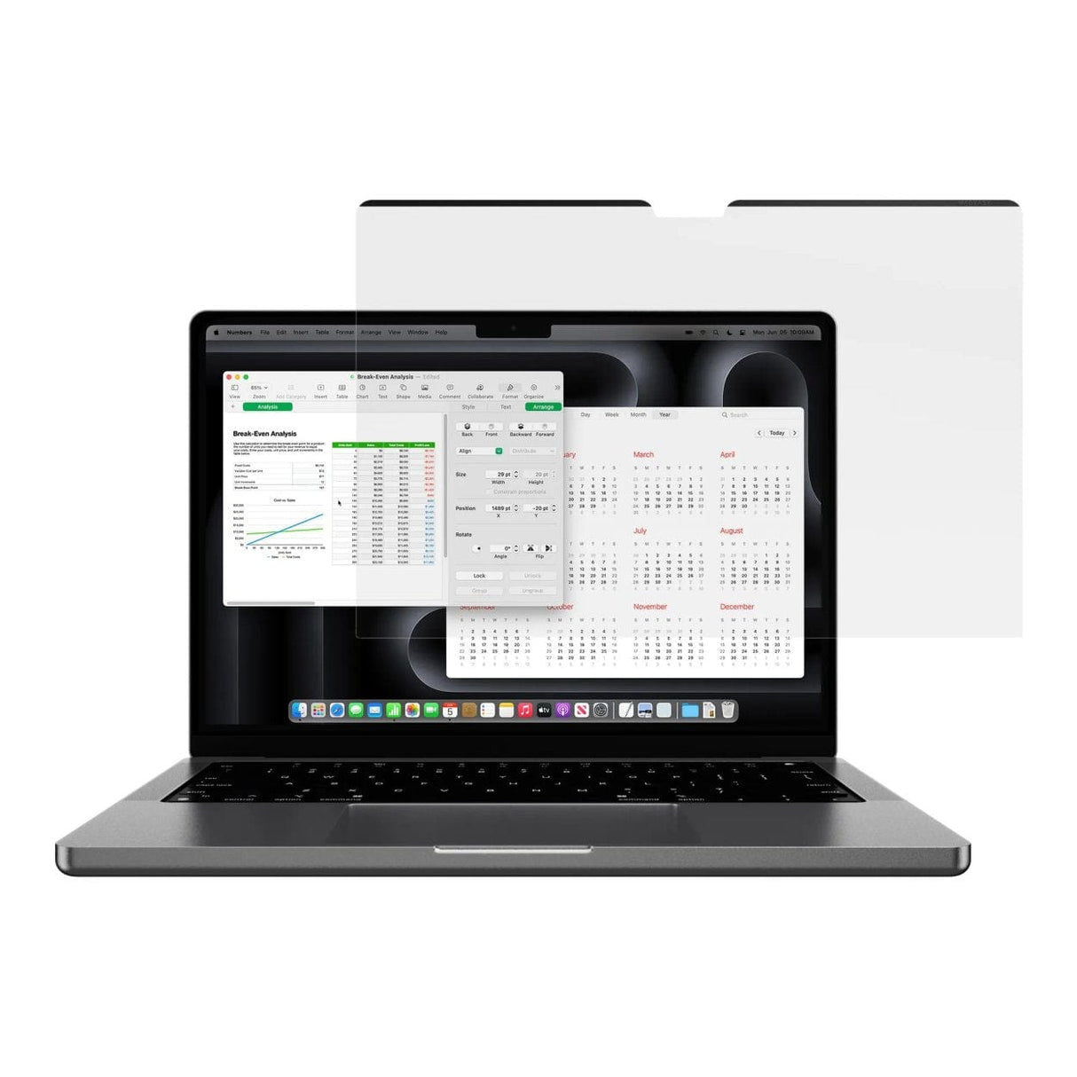 MagEasy Guard 14-inch Notebook Privacy Screen Filter for MacBook Pro MMBP14226TB23