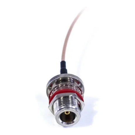 Acconet MMCX 90-degree Male to Type-N Female Pigtail Cable 300mm MMCX-300-NF