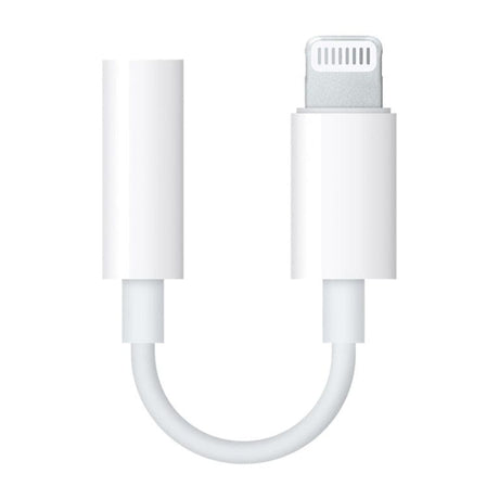 Apple Lightning to 3.5mm Headphone Jack Adapter White MMX62ZM/A