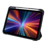 Moov Rugged Tri-fold Flap Case with Pencil Holder for iPad A16 10th Gen - Black MO-510942-KCL