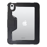 Moov Rugged Tri-fold Flap Case with Pencil Holder for iPad A16 10th Gen - Black MO-510942-KCL