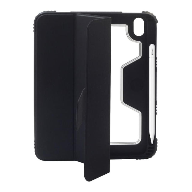 Moov Rugged Tri-fold Flap Case with Pencil Holder for iPad A16 10th Gen - Black MO-510942-KCL