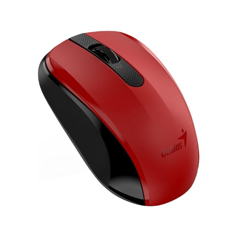 Genius NX-8008S Silent Click Wireless Mouse Red MOU-NX-8008S-RED