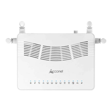 Acconet Wi-Fi 6 xPON 4-port Gigabit Wireless ONU/ONT Home Gateway Unit MP-X431RQ
