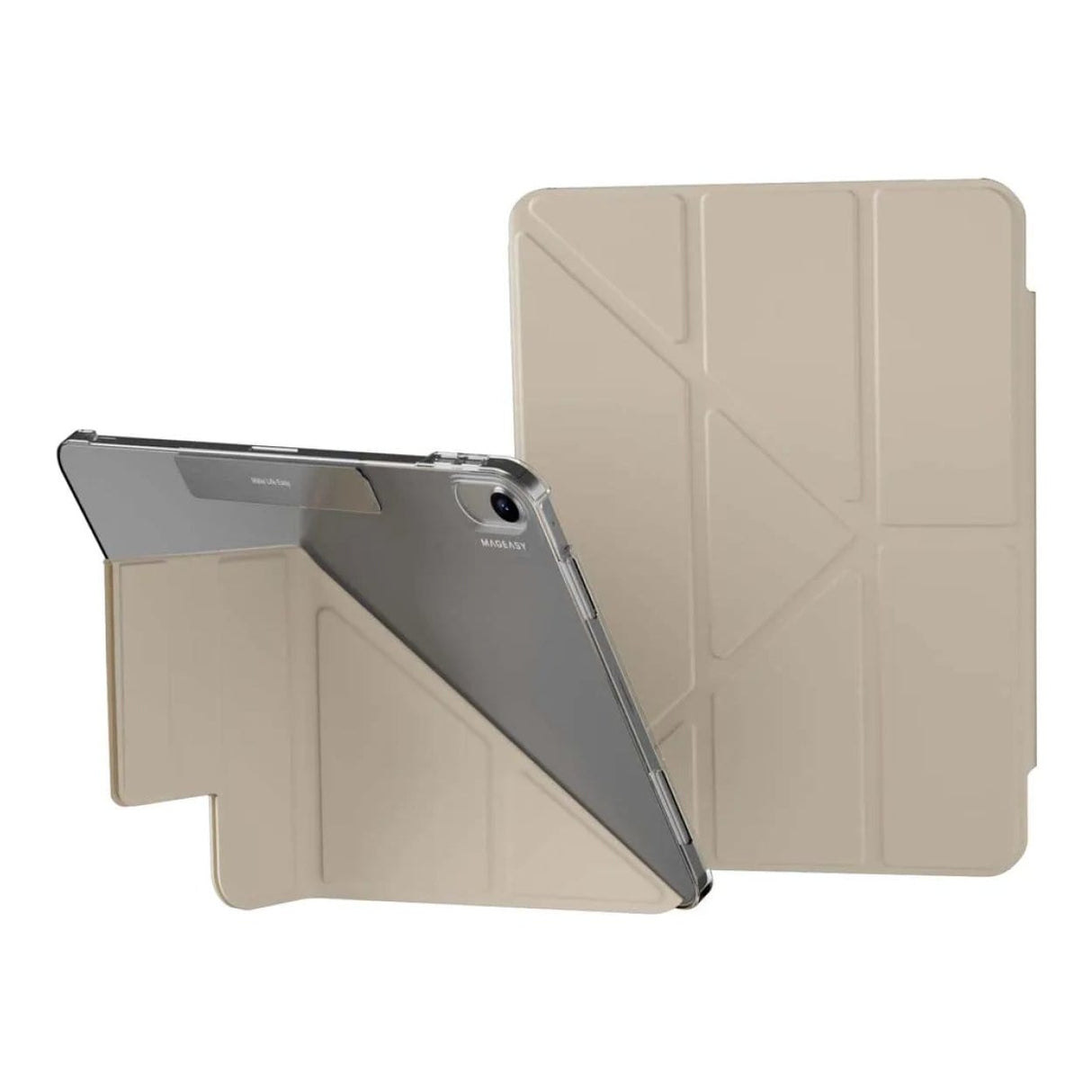 MagEasy Facet 11-inch Folio Tablet Case for iPad Air - White Starlight MPDA09204SI24
