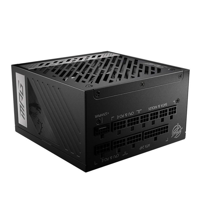 MSI MPG A850G PCIE5 850W 80 Plus Gold Fully Modular Power Supply