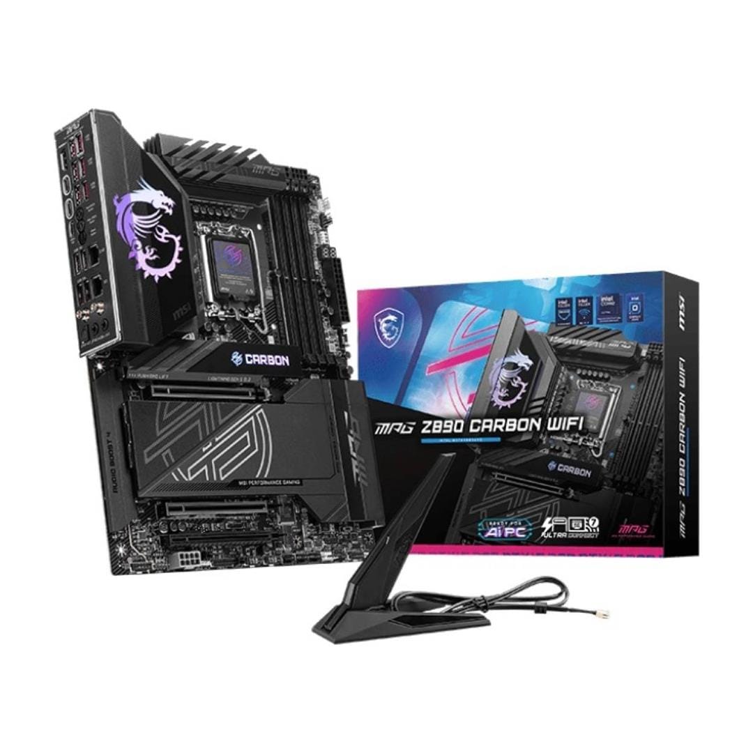 MSI MPG Z890 Carbon Wi-Fi Intel LGA 1851 ATX Motherboard