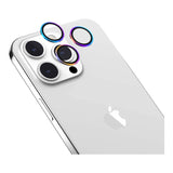 SwitchEasy LenzGuard Sapphire Lens Protector for iPhone 15 Pro - Rainbow