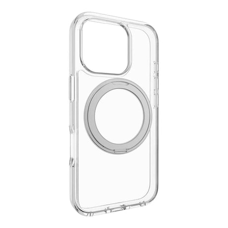 MagEasy MagStand 360 M Protective Phone Case for iPhone 16 Pro - Transparent