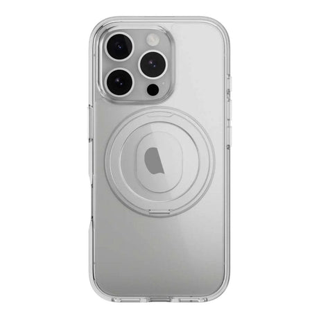 MagEasy MagStand 360 M Protective Phone Case for iPhone 16 Pro - Transparent