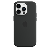 Apple iPhone 14 Pro Midnight Silicone Case with MagSafe Support