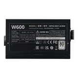 Cooler Master ELITE NEX White 600W 230V 80 Plus ATX PSU Black MPW-6001-ACBW-BE1
