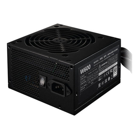Cooler Master ELITE NEX White 600W 230V 80 Plus ATX PSU Black MPW-6001-ACBW-BE1