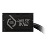 Cooler Master ELITE NEX White 700W 230V 80 Plus ATX PSU Black MPW-7001-ACBW-BE1