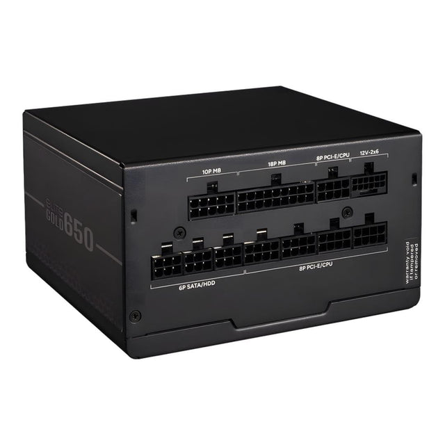 Cooler Master Elite Gold 650W 80 PLUS Gold Modular ATX 3.1 Power Supply MPX-6505-AFAG-BEU