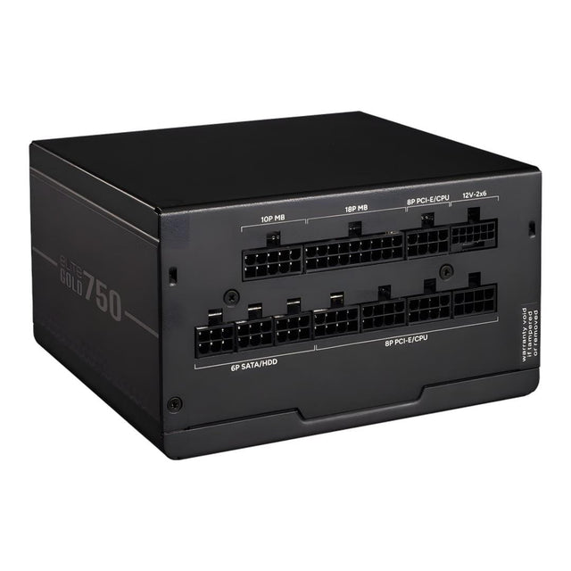 Cooler Master Elite Gold 750W 80 PLUS Gold Modular ATX 3.1 Power Supply MPX-7505-AFAG-BEU