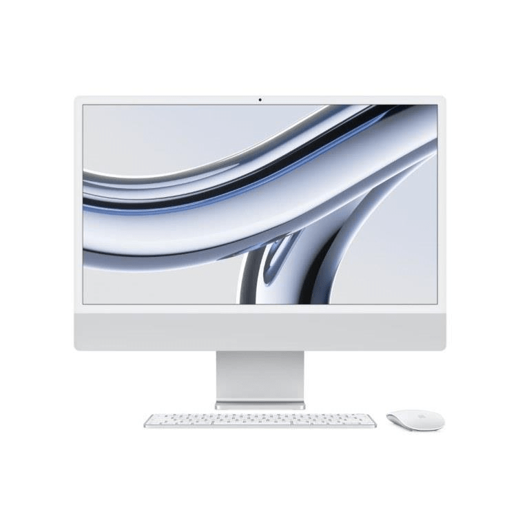 Apple iMac 23.5-inch Retina 4.5K All-in-One PC - Apple M3 256GB SSD 8GB RAM macOS MQRJ3SO/A