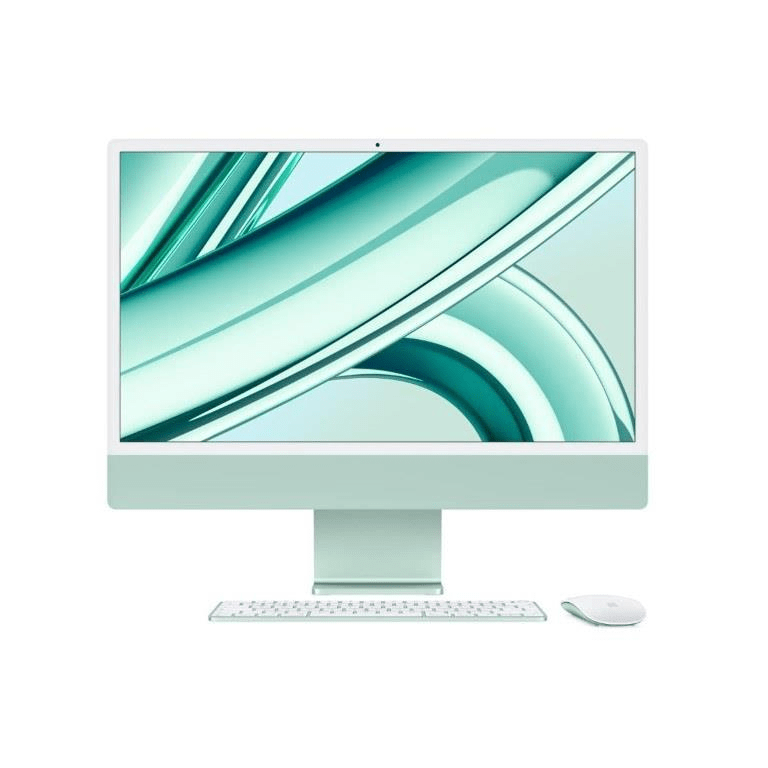 Apple iMac 23.5-inch Retina 4.5K All-in-One PC - Apple M3 512GB SSD 8GB RAM macOS MQRP3SO/A