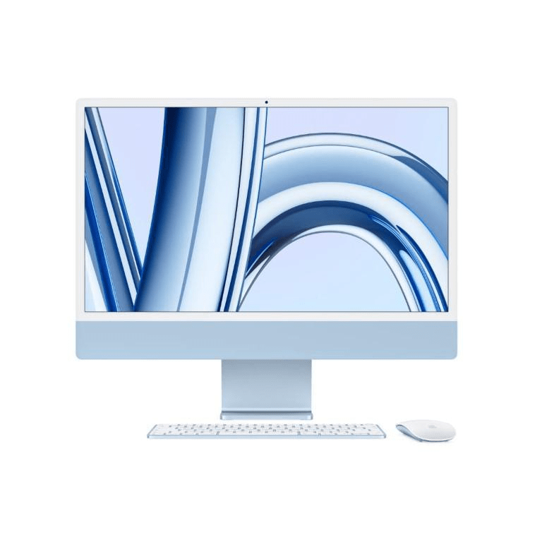 Apple iMac 23.5-inch Retina 4.5K All-in-One PC - Apple M3 256GB SSD 8GB RAM macOS MQRQ3SO/A