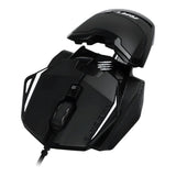 Mad Catz R.A.T. 1+ USB Type-A Optical 2000 DPI Gaming Mouse MR01MCINBL000-0