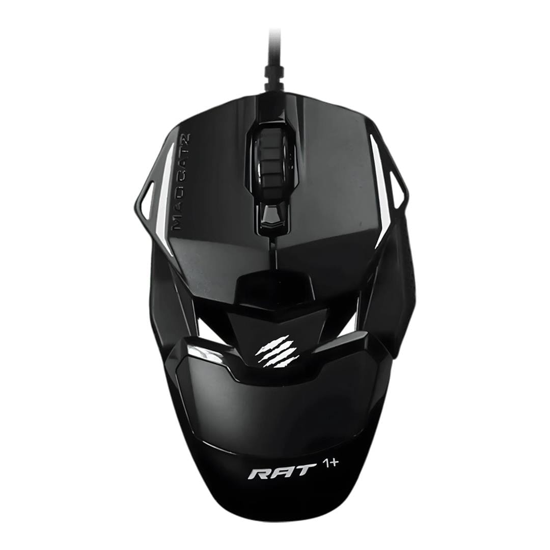 Mad Catz R.A.T. 1+ USB Type-A Optical 2000 DPI Gaming Mouse MR01MCINBL000-0
