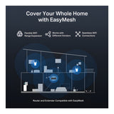 Mercusys MR27BE BE3600 Wi-Fi 7 Wireless Router - Dual Band 2.4GHz and 5GHz Gigabit Ethernet