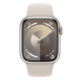 Apple Watch Series 9 GPS 41mm Starlight Aluminium with Starlight Sport Band S/M