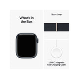 Apple Watch Series 9 GPS 41mm Midnight Aluminium with Midnight Sport Loop