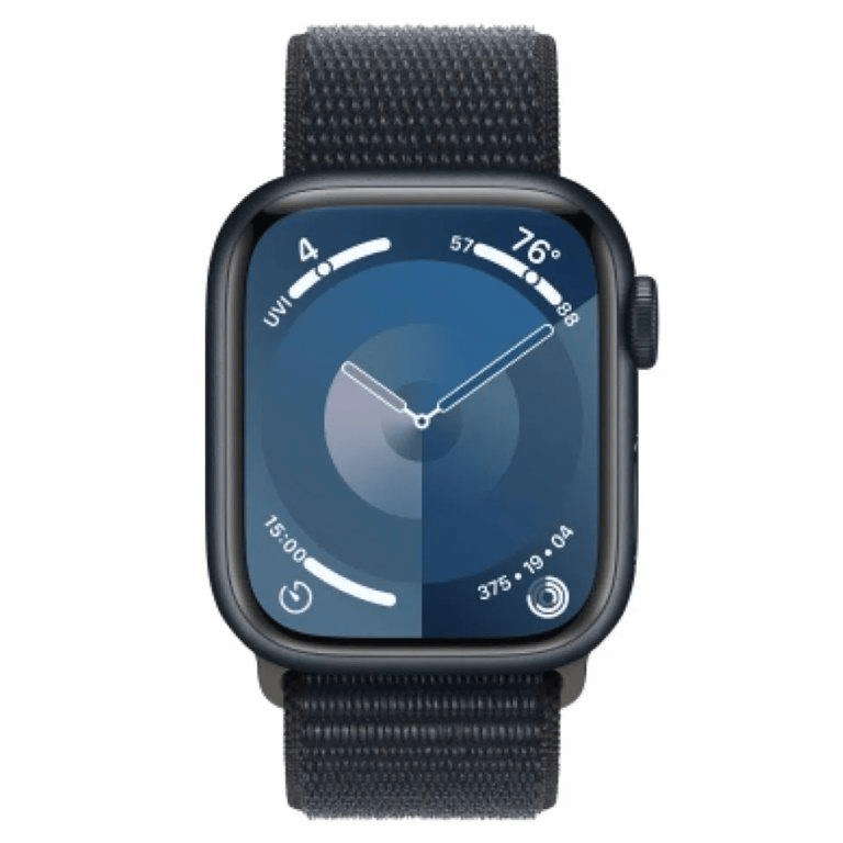Apple Watch Series 9 GPS 45mm Midnight Aluminium with Midnight Sport Loop