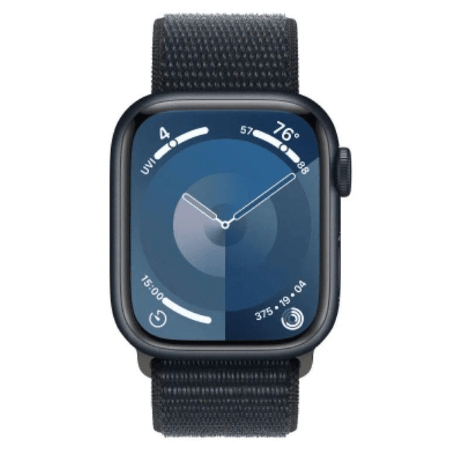 Apple Watch Series 9 GPS 45mm Midnight Aluminium with Midnight Sport Loop
