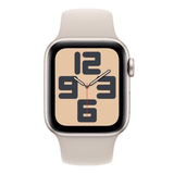 Apple Watch SE GPS 40mm Starlight Aluminium with Starlight Sport Band S/M
