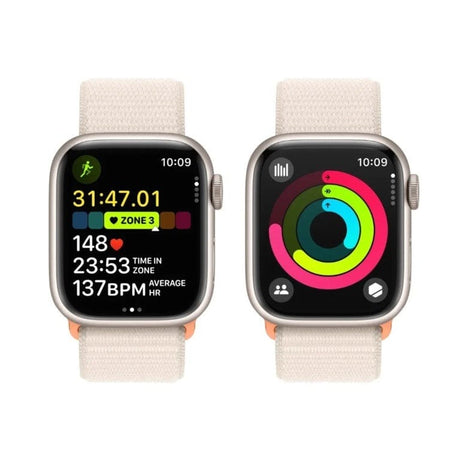 Apple Watch SE GPS 40mm Starlight Aluminium with Starlight Sport Loop