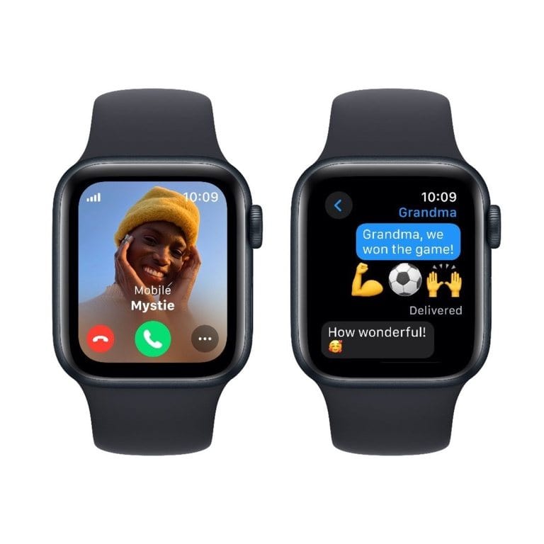 Apple Watch SE GPS 40mm Midnight Aluminium with Midnight Sport Band S/M