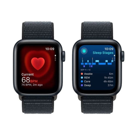 Apple Watch SE GPS 40mm Midnight Aluminium with Midnight Sport Loop